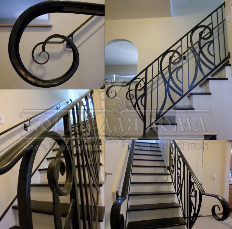 Перила кованые в Москве